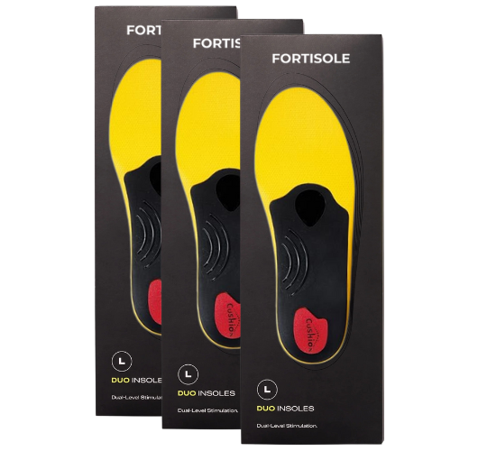 3x Fortisole insole